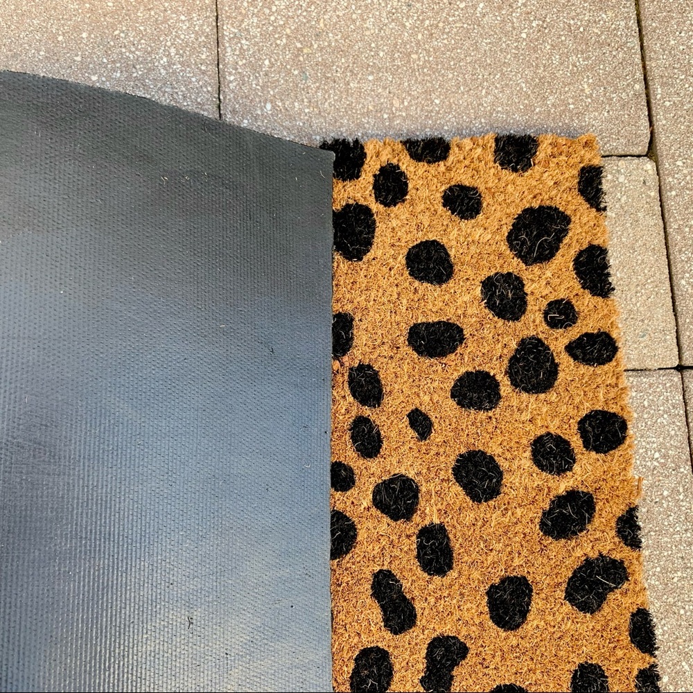| lux leopard doormat | - Picture 3 of 4